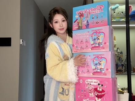 迪士尼系列盲盒开箱!超级无敌漂亮的永生花~ #盲盒 #迪士尼 #拆盲盒 #迪士尼盲盒 #盲盒开箱