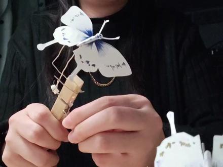 教程迟到了斯密马赛#手工 #简单手工制作教学 #butterfly #万能人 #dou上热门