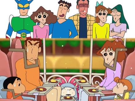 #粤语 剧场-黄金间谍#蜡笔小新 #童年动画