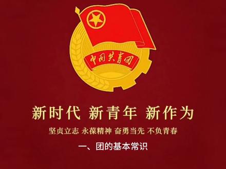 #中国共青团#中国共青团入团考核知识点总结