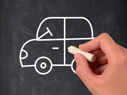 写王字画小汽车#简笔画 #亲子互动#小学生画画 #简笔画教程