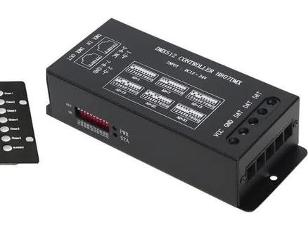H807DMX解码器_接DMX控制台操作讲解!#操作视频#解码器 #说明书 #DMX512 #灯光控制