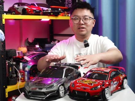 裂开了!换个新车壳,车子居然更难开了! #rc漂移车 #GR86 #漂移