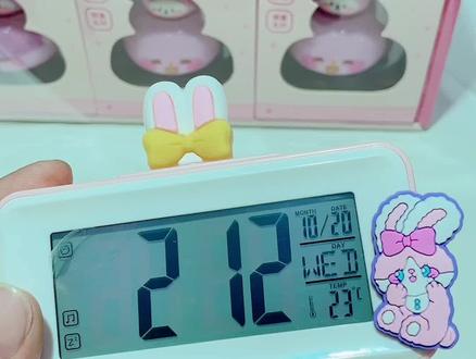 一直有粉丝朋友说闹钟不会调,今天教大家调闹钟,仔细的看一下视频偶#文具推荐 #学生用品