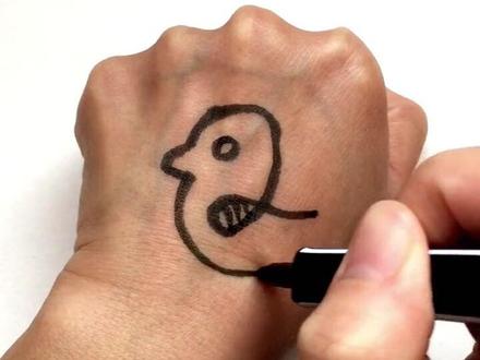 教孩子用二年级这样画可爱小黄鸭,超级简单,一学就会~#简笔画 #一起学画画 #亲子简笔画 #绘画教程 #创意美术