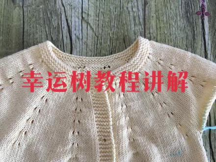 #我们一起织毛衣🤗 分享一款宝宝棉线开衫😊有兴趣的朋友可以学着织哦#编织教程 @抖音小助手