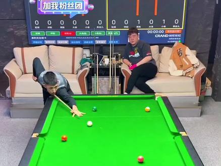 强哥和吕劲松平打,大家觉得有胜算吗?#秦利文 #吕劲松 #台球是一种生活 #台球