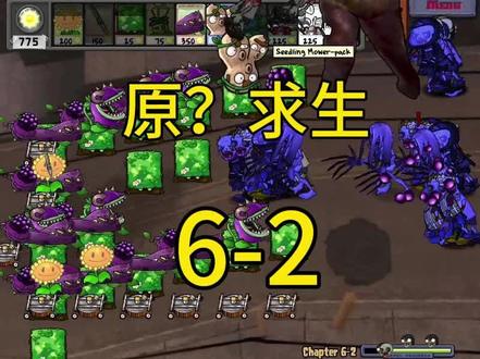 原?求生6-2#植物大战僵尸 #pvz