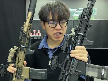 两把N4电锯对比#男人的玩具 #玩具枪 #军迷发烧友 #wargame #真人cs
