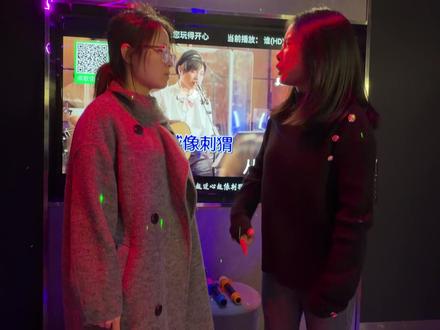 ktv新玩法~#一树桃花开 #翻拍 #演戏 #ktv #谁