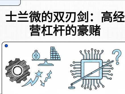 士兰微的双刃剑:高经营杠杆的豪赌 士兰微的双刃剑:高经营杠杆的豪赌 #士兰微 #股票 #杠杆 #半导体 #垂直整合