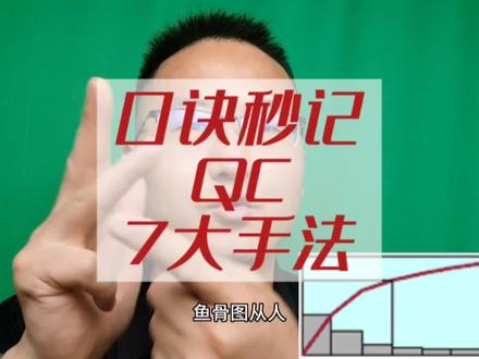 #上热门🔥 一句口诀,秒记qc七大手法#精益生产 #质检 #制造业 #职场提升