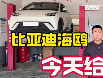 今天继续拆!今天看底盘#比亚迪海鸥#吉利星愿