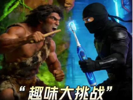 7000年前的牙刷vs未来牙刷,哪个刷的干净?! #奇葩挑战 #趣味实验 #解压 #老外真会玩 #男生减速带