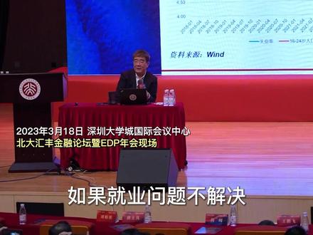 【北京大学校务委员会副主任、原副校长海闻:如果就业问题不解决,消费是上不去的 】#消费 #就业 #热点 #海闻 #海闻称就业问题不解决消费是上不去的