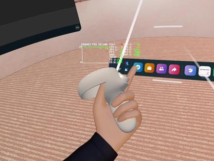 【VR玩乐】Quest2引入主控室Avatar 教你解锁内录3D视频 #VR #vr游戏 #vr眼镜