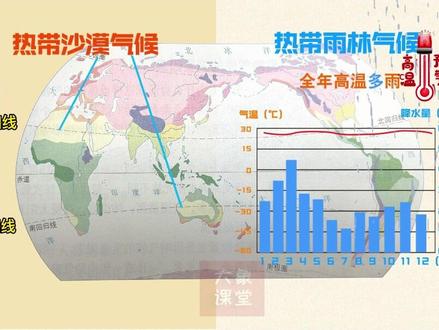 世界气候类型的分布#世界地理 #考点 #知识科普
