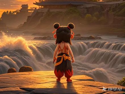 AI古诗 | 《登鹳雀楼 》唐 王之涣
白日依山尽,黄河入海流。欲穷千里目,更上一层楼。
夕阳依傍着山峦渐渐沉没,滔滔黄河朝着大海汹涌奔流。若想把千里的风光景物看够,那就要再登上更高的一层城楼。
《登鹳雀楼》表达了诗人积极向上的进取精神和高瞻远瞩的胸襟抱负。前两句“白日依山尽,黄河入海流”,描绘出雄伟壮阔的山河景象,意境深远,为后两句抒情做铺垫。后两句“欲穷千里目,更上一层楼”,则蕴含着深刻的哲理,表现出诗人不满足于现状,渴望站得更高、看得更远,不断追求更高目标的精神,同时也激励着人们要有积极探索、奋发向上的人生态度。
#AI古诗 #幼儿启蒙 #语文 #胖丫的AI世界 @DOU+小助手 @即梦AI