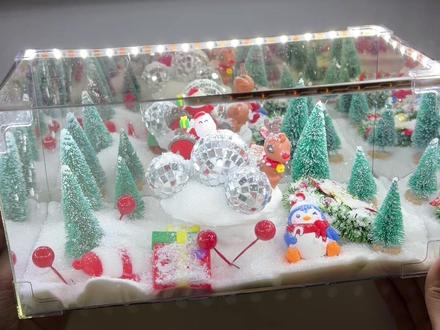 世上没有圣诞老人 所有惊喜与礼物都来自爱你的人#手工diy #圣诞礼物 #小夜灯 #惊喜 #情侣