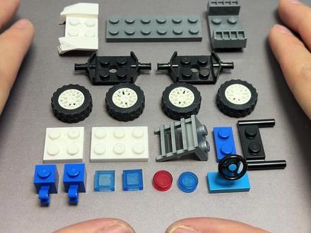 拼一辆警用版全地形车 #乐高 #乐高积木 #乐高moc #抽象 #积木