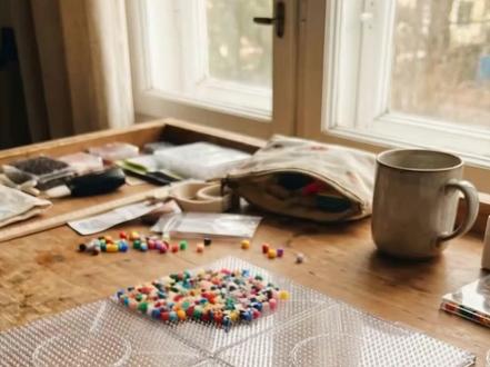 原来拼豆还能这样玩?学会之后,直接实现拼豆自由!#小云雀AI #拼豆 #拼豆教程 #原神 #芙宁娜