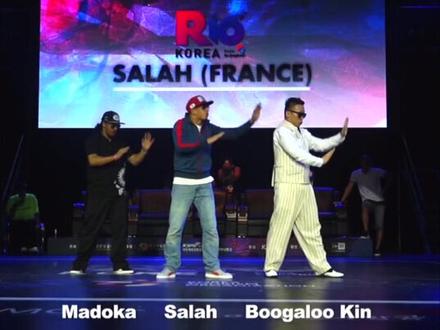 Salah和其他两位顶级舞者的炸鸡秀表演,从头炸到尾