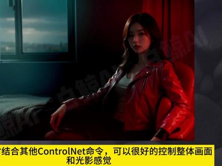 非常详细的SD控制光源方法!第一期:controlnet tile命令法#stablediffusion #AI绘图 #教程 #干货 #新手指南