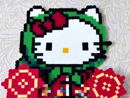 今天拼东北棉袄kitty
图纸来源🍠:番茄茄子🍅
#拼豆 #拼豆图纸 #hellokitty #手工 #diy