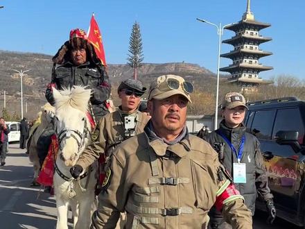 12月7日,骆驼队抵达泾川大云寺