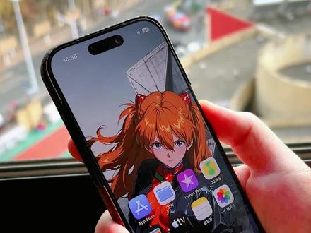 给我的苹果17Pro做了一个明日香的交互壁纸,有喜欢的小伙伴吗?#明日香 #苹果交互壁纸 #苹果17pro