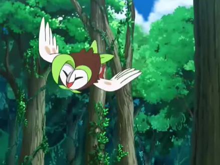 精灵宝可梦Sun & Moon第六季第97话 :达人投羽枭 沉睡的木木枭(1⃣️)