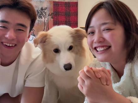 真让老父亲寒心啊#情侣养边牧