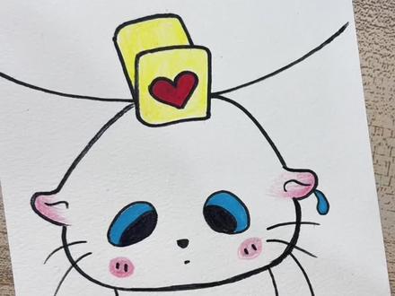 10秒教你画小猫咪#简笔画#一学就会的简笔画 #零基础学画画 #小猫咪简笔画 #简笔画
