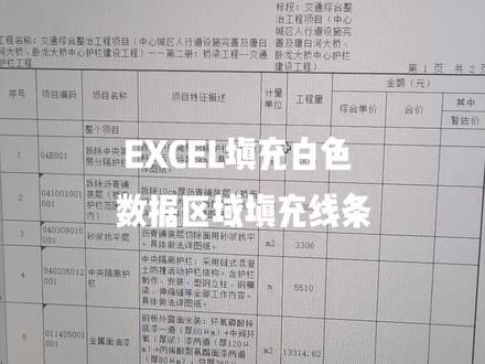 Excel办公小常识,将背景填充白色,显示需要显示的框线。你学会了吗?