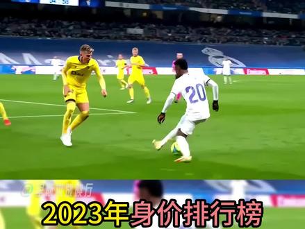 2023年球星身价top20,你的偶像排第几呢?#足球 #球星身价 #哈兰德 #姆巴佩