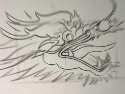 龙的画法 速学篇 学不会来找我#零基础学画画 @抖音小助手