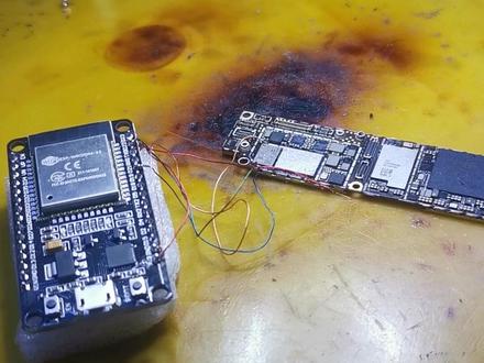 rffe 信号检测仪diy,电压不对会出现检测误报