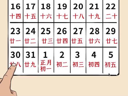 今年的年三十哪去了?阴历阳历农历到底咋回事?一口气搞明白@抖音小助手 @DOU+小助手 @抖音青少年 #年三十 #大年三十
