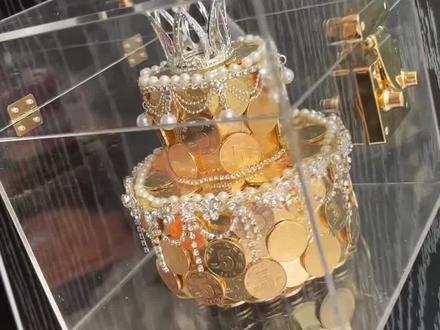 怎么让好朋友刷到然后给我做呢?#生日礼物#仪式感 #生日礼物手工制作 #硬币蛋糕