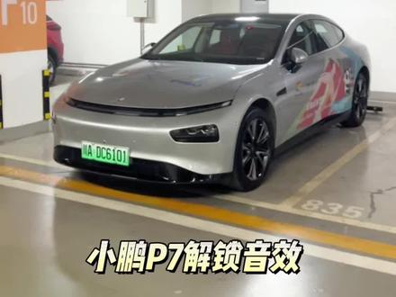 小鹏P7解锁音效你最喜欢哪一种?#小鹏黑科技大赏 #小鹏p7 @抖音小助手