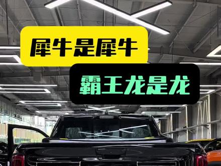 犀牛是犀牛,霸王龙是龙!#道奇犀牛 #霸王龙