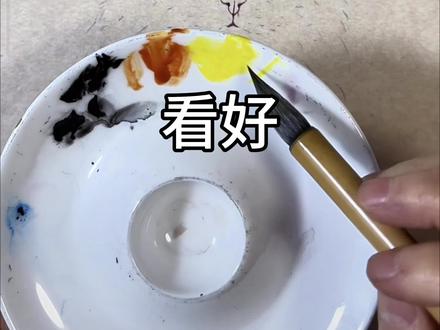 小猫怎么画?这期视频教会你 #国画 #国画教程 #传统文化 #绘画 #百young非遗计划