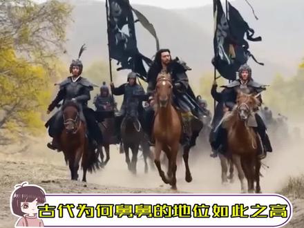 #古代为何舅舅的地位如此之高 舅舅是唯一一个能帮你,却没有办法合法占你家产的人...#舅舅 #真实