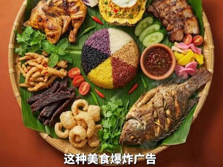 AI美食爆炸广告太高级了!教你3步搞定! #AI教程#提示词#创意广告#美食海报#AI动画