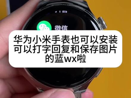 独立微信,可以打字回复,可以打电话,可以看图片放大图片,保存图片发图片,可以看视频,可以删除聊天记录,可以加好友删除好友,可以找好友聊天#华为手表 #小米手表 #独立微信 #蓝微信 #小米watch5