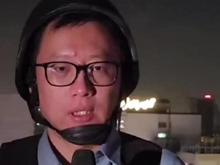 【总台独家】伊朗防空系统发射拦截导弹 #总台记者在前线 #媒体精选计划