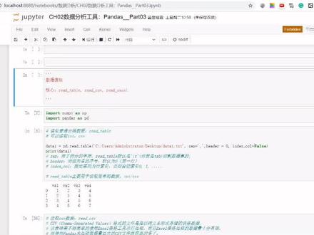 Python数据分析 文件读取及保存#pandas #程序代码 #论文 #数据分析 #python算法分析