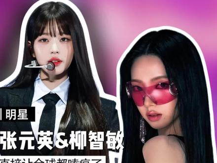 张元英、柳智敏这对双强cp有多好磕?#张元英 #柳智敏 #时尚 #KPOP #gemini