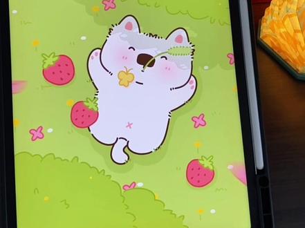 谁能拒绝软萌小狗的春日惬意时光🌸 画一幅治愈又温馨的春日插画🌸慵懒的狗狗为核心,营造悠闲自在的氛围,搭配清新的草地,粉嫩小花和甜甜的草莓加上狗狗嘴里叼的狗尾巴草,满满春日氛围感,整体画风软萌可爱,看着就让人心情放松,传递简单治愈的快乐 !!!笔刷是单线笔刷,对角线构图先画出树的位置,再用对称画出小狗悠闲的躺在草地上,加一些细节草莓花朵点缀画面!有手就能画,快来试试吧!!! #跟着抖音学画画 #procreate绘画 #绘画教程 #卡通插画 #春日插画 @DOU+小助手 @抖音小助手 @抖音作者助手