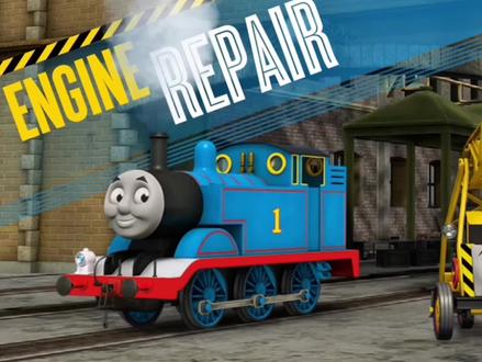 托马斯火车头出现故障,需要修理,快来帮忙! #益智游戏 #宝宝游戏 #托马斯小火车